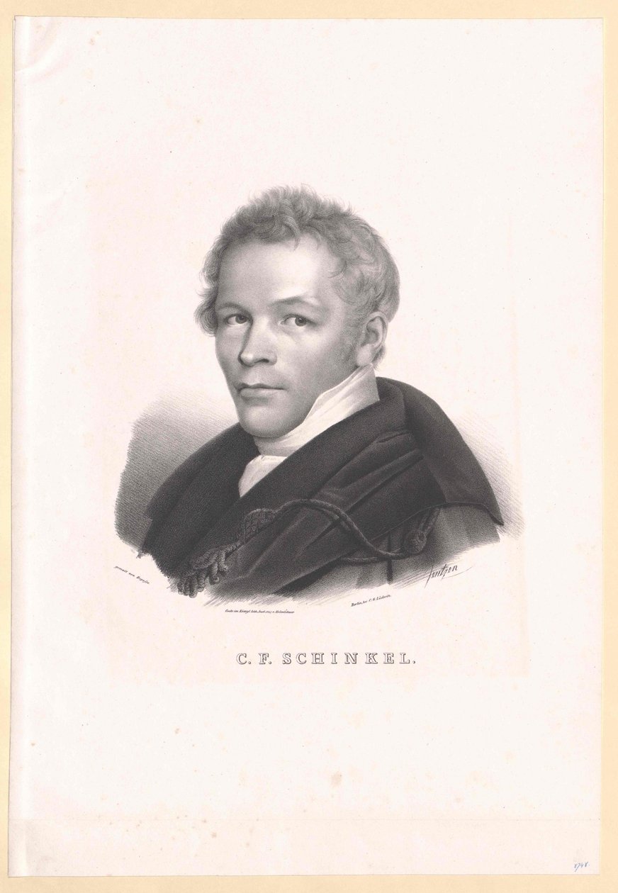 Karl Friedrich Schinkel von Artist Unknown