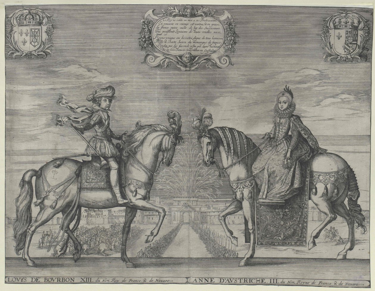 König von Frankreich Ludwig XIII von Artist Unknown