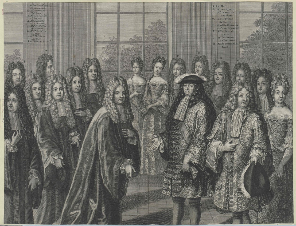 König von Frankreich Ludwig XIV von Artist Unknown