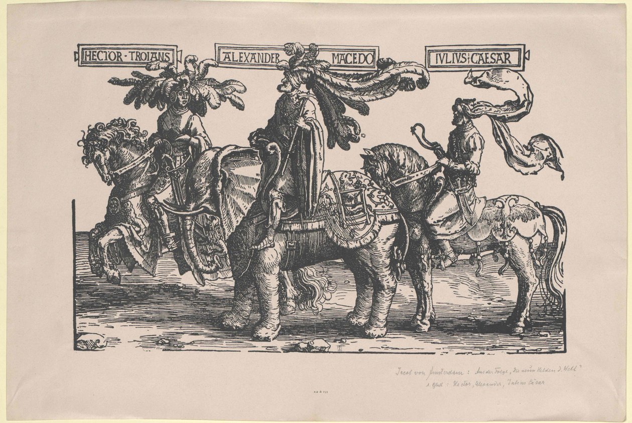 König von Makedonien Alexander der Große von Artist Unknown