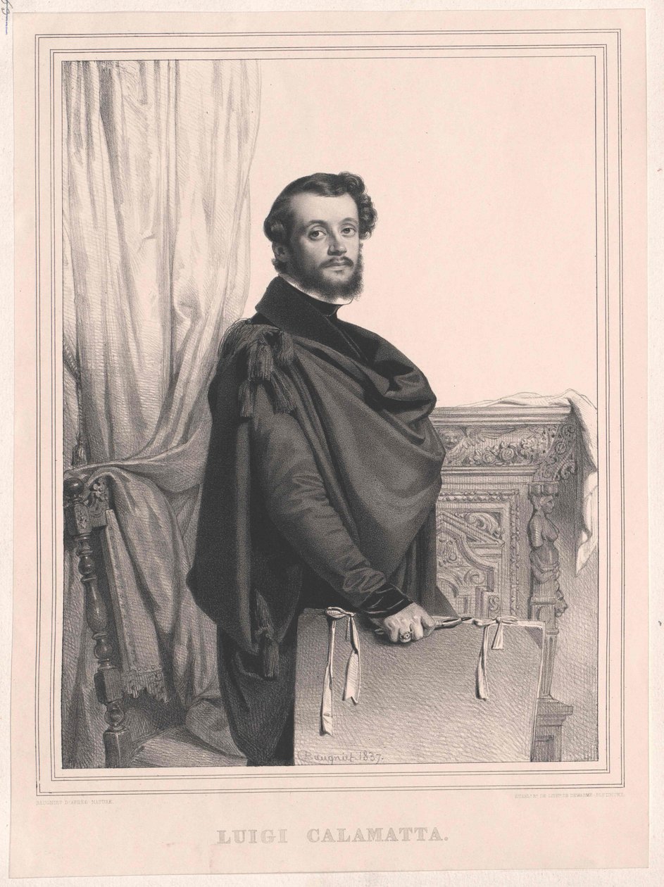 Luigi Calamatta von Artist Unknown