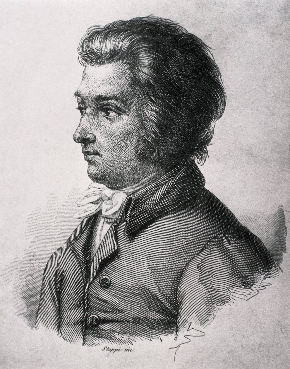 MOZART, Wolfgang Amadeus (1756-1791). Österreichischer Komponist der klassischen Musik von Artist Unknown