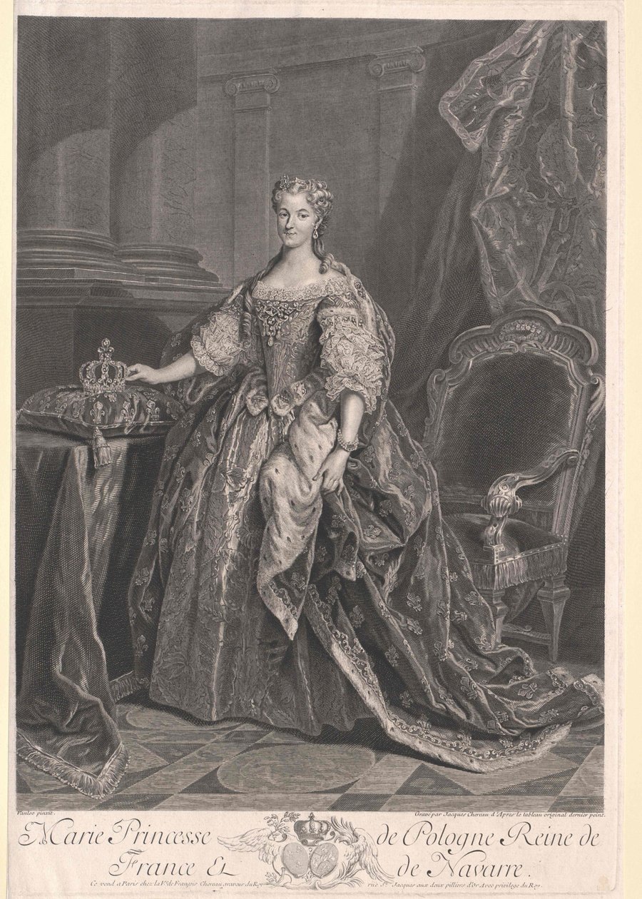 Maria Leszczynska von Artist Unknown