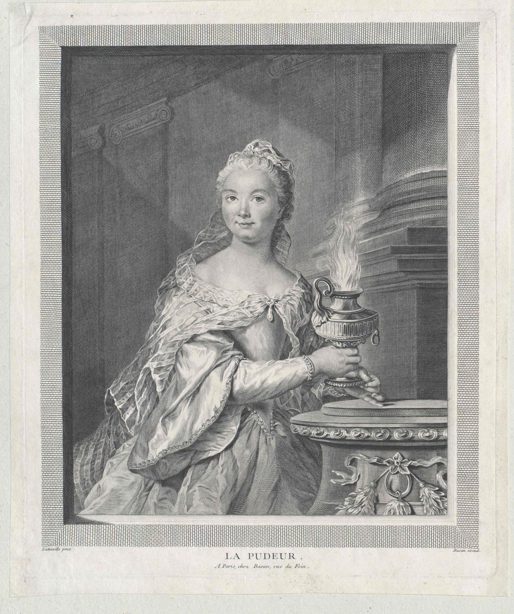 Marie Diane Antoinette de Rosset de Rocozel de Fleury von Artist Unknown