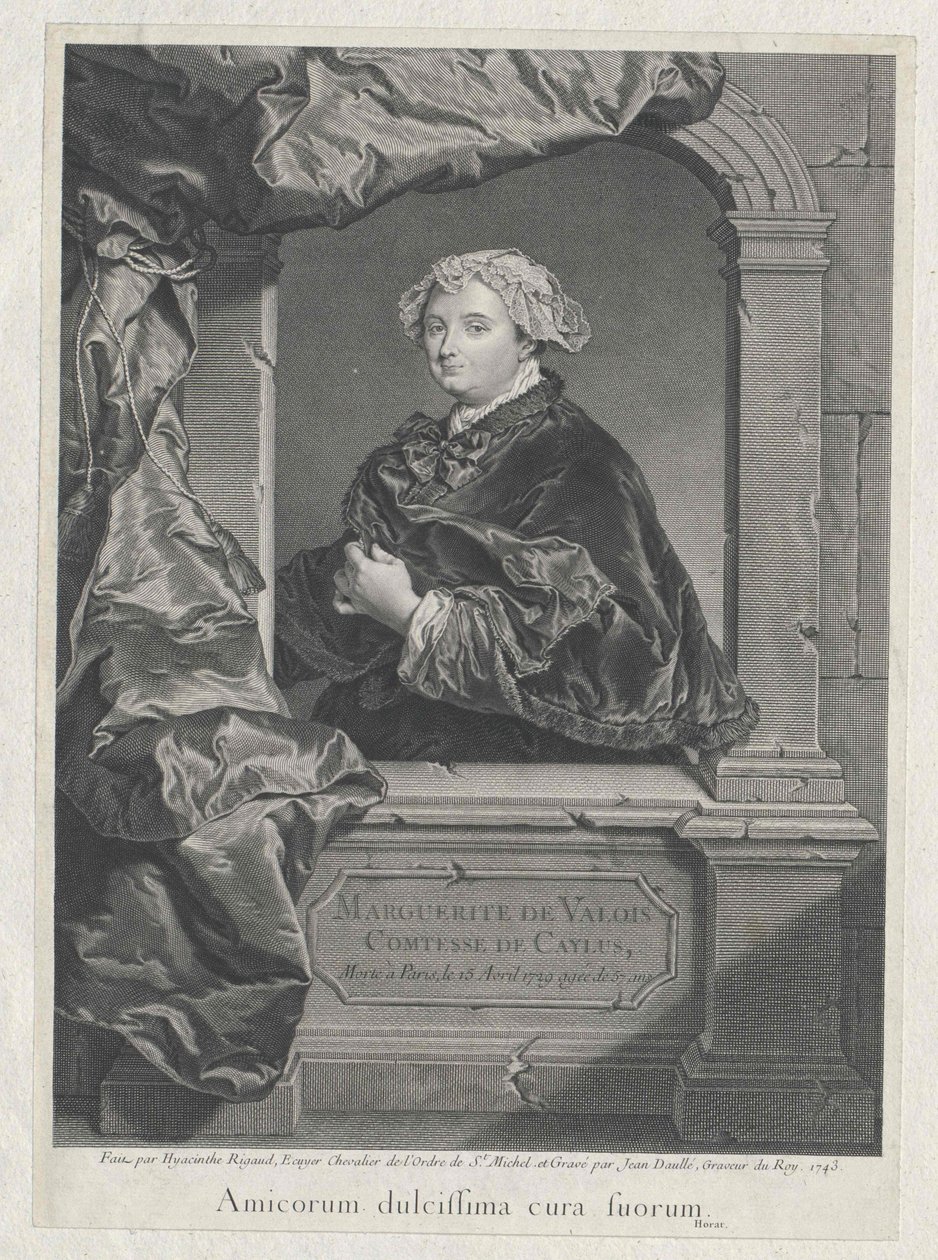 Marthe-Marguerite Le Valois de Villette de Murcay von Artist Unknown