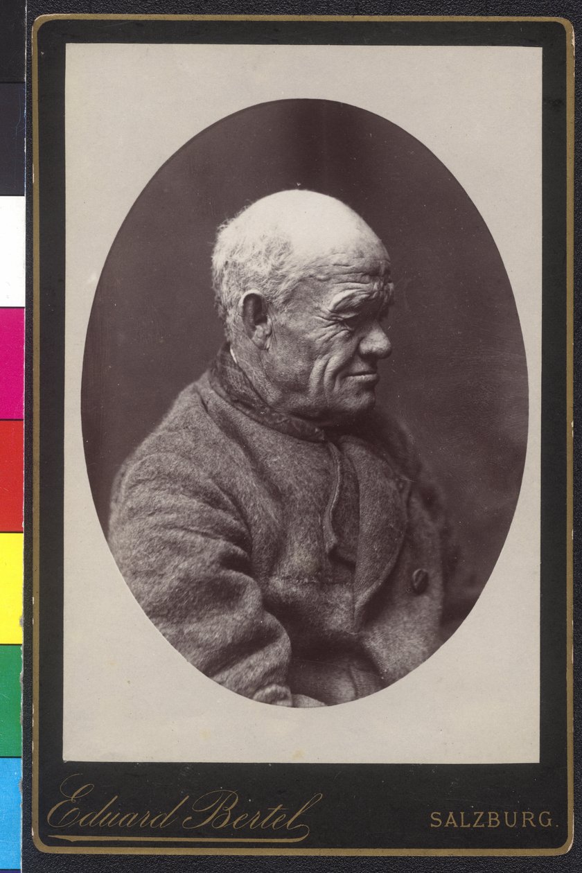 Alter Mann - Salzburg von Artist Unknown