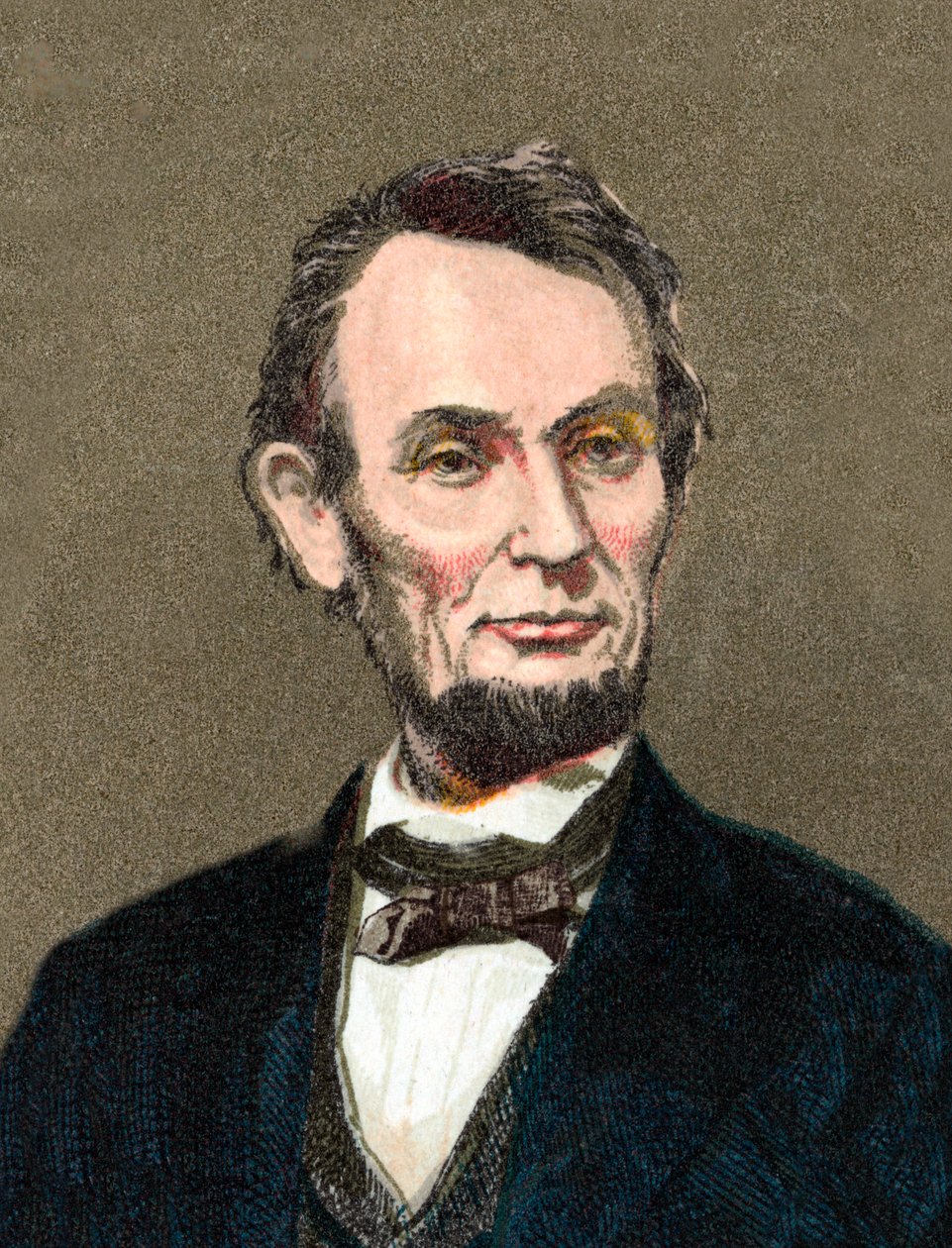 Porträt von Abraham Lincoln, 16. Präsident der Vereinigten Staaten von Amerika von Artist Unknown