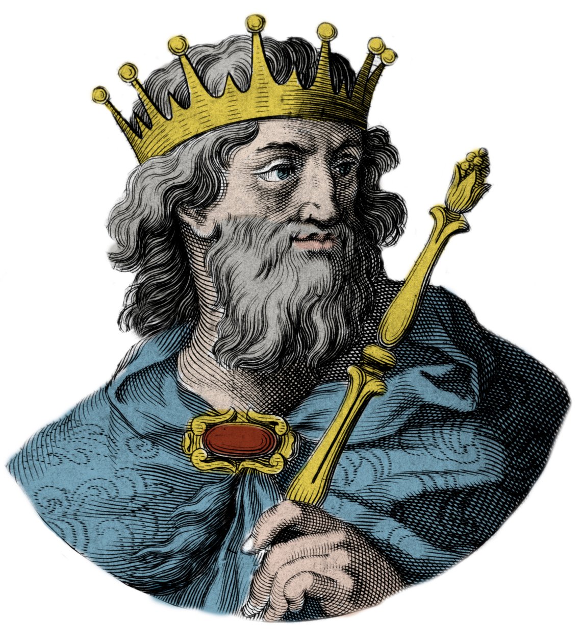 Porträt von Alfons VII., König von León und Kastilien von Artist Unknown