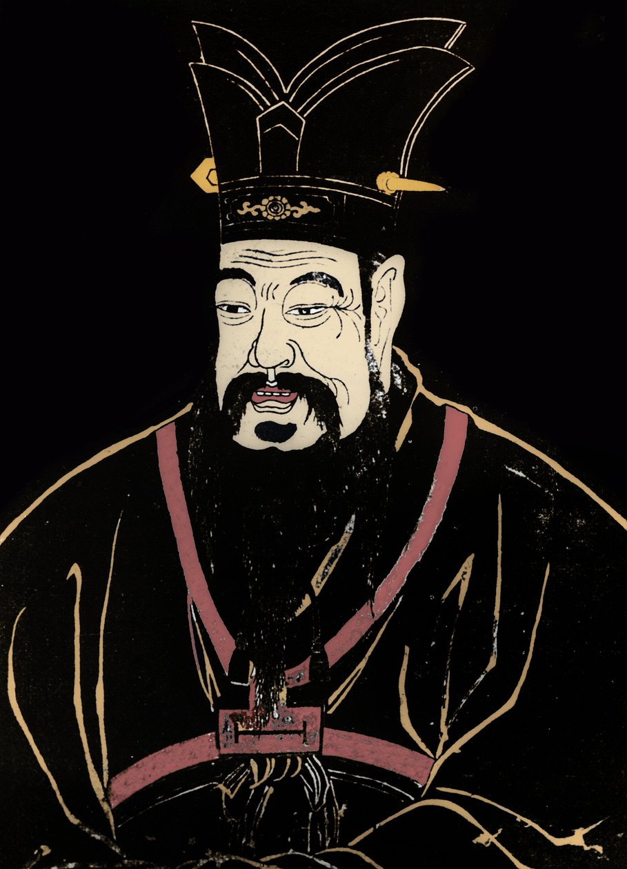 Porträt von Konfuzius von Artist Unknown