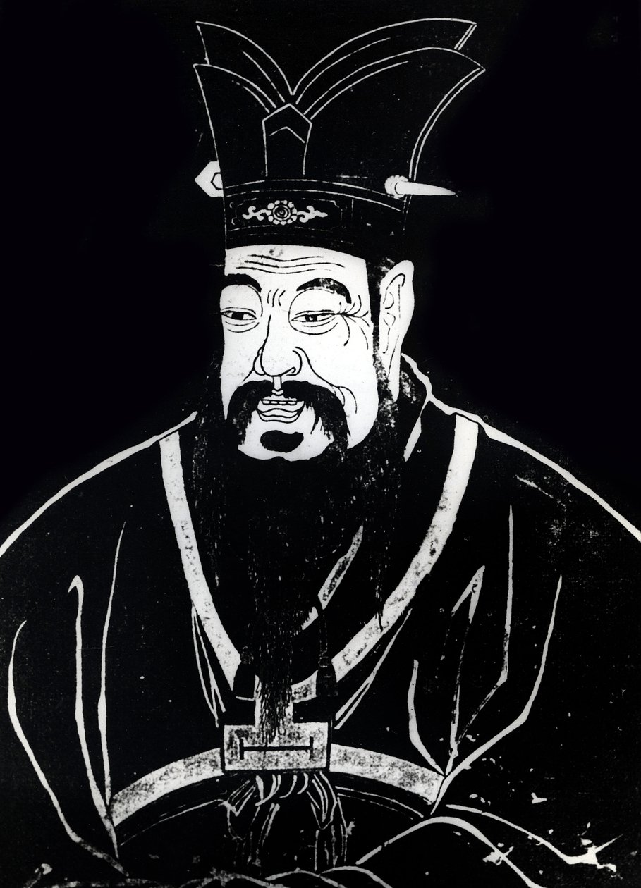 Porträt von Konfuzius von Artist Unknown