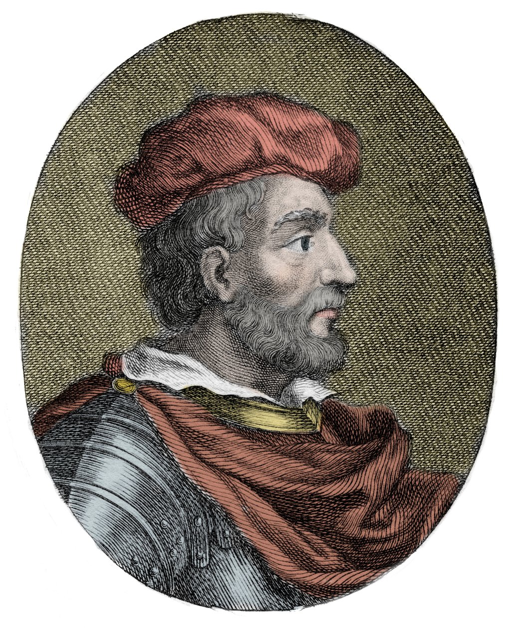 Porträt von Duncan I. von Schottland (Gravur) von Artist Unknown