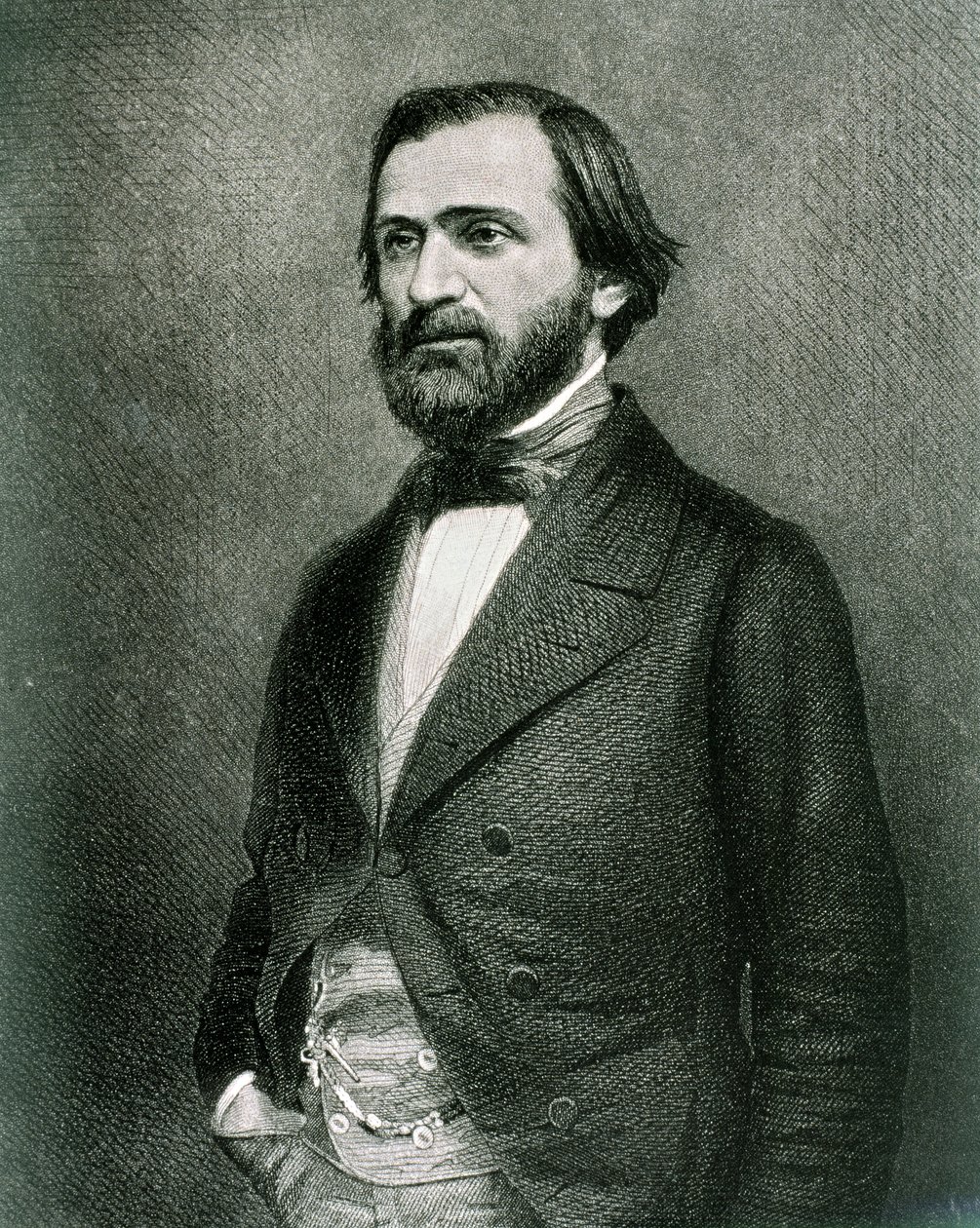 Porträt von Giuseppe Fortunino Francesco Verdi von Artist Unknown