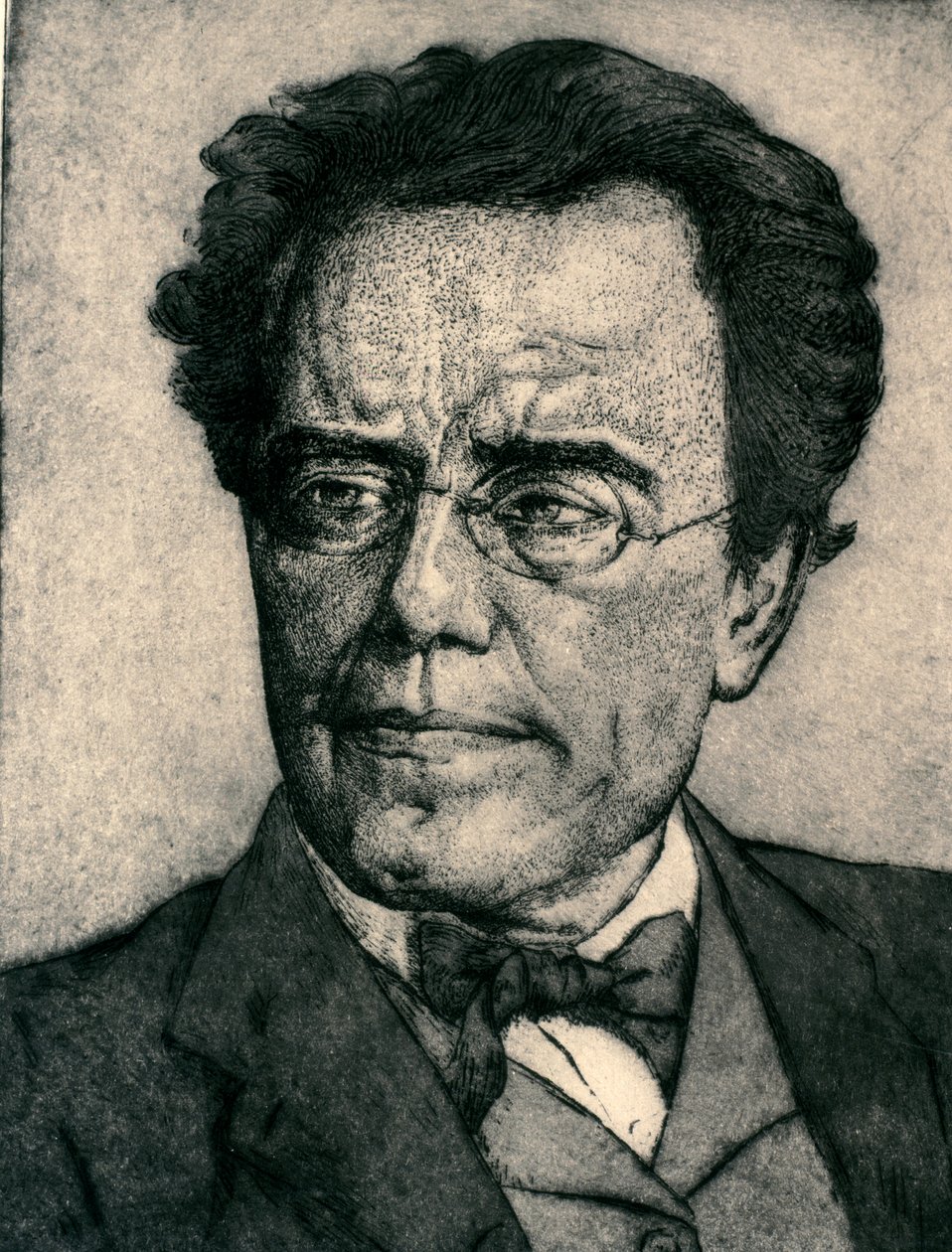 Porträt von Gustav Mahler von Artist Unknown