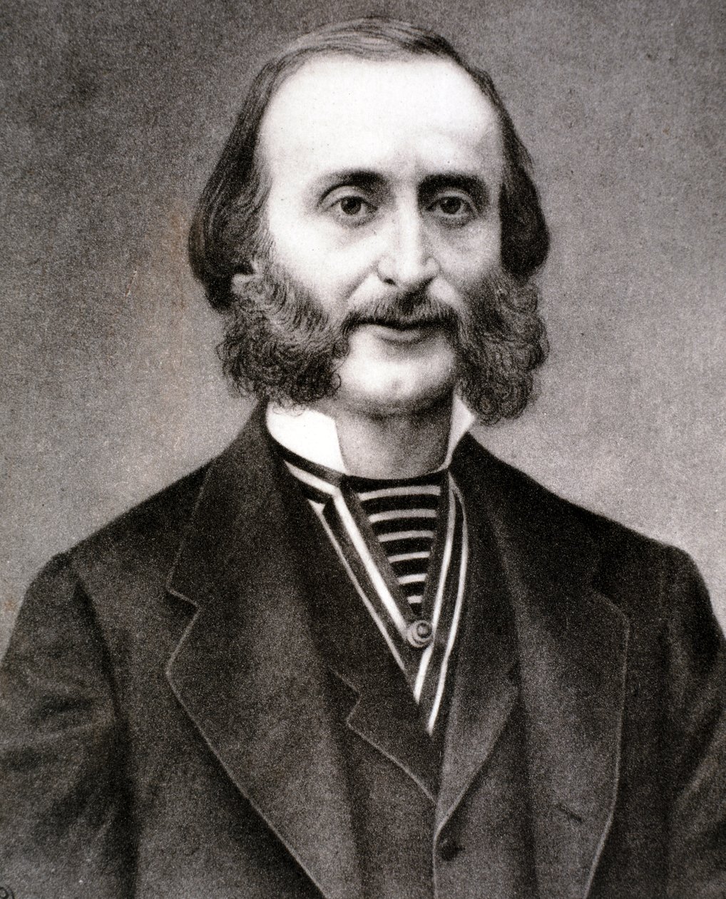 Porträt von Jacques Offenbach von Artist Unknown