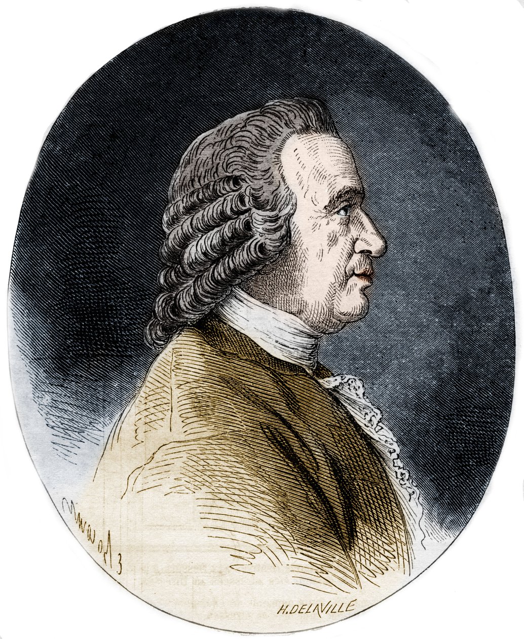 Porträt von Louis Jean Marie Daubenton, französischer Naturforscher von Artist Unknown
