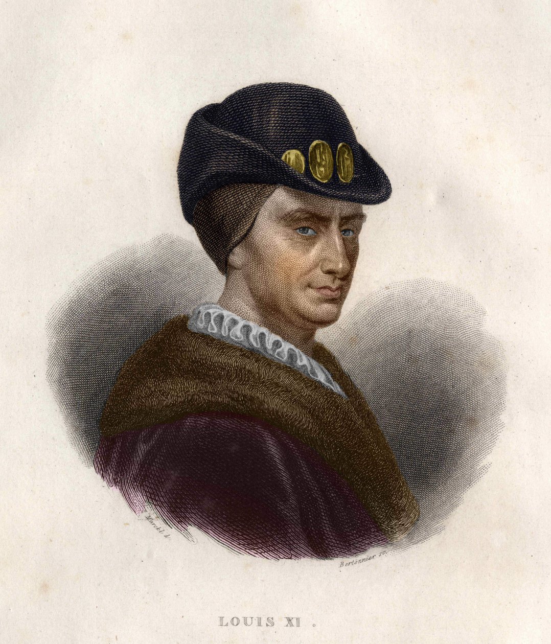 Porträt von Ludwig XI. (1423 - 1483), König von Frankreich von Artist Unknown