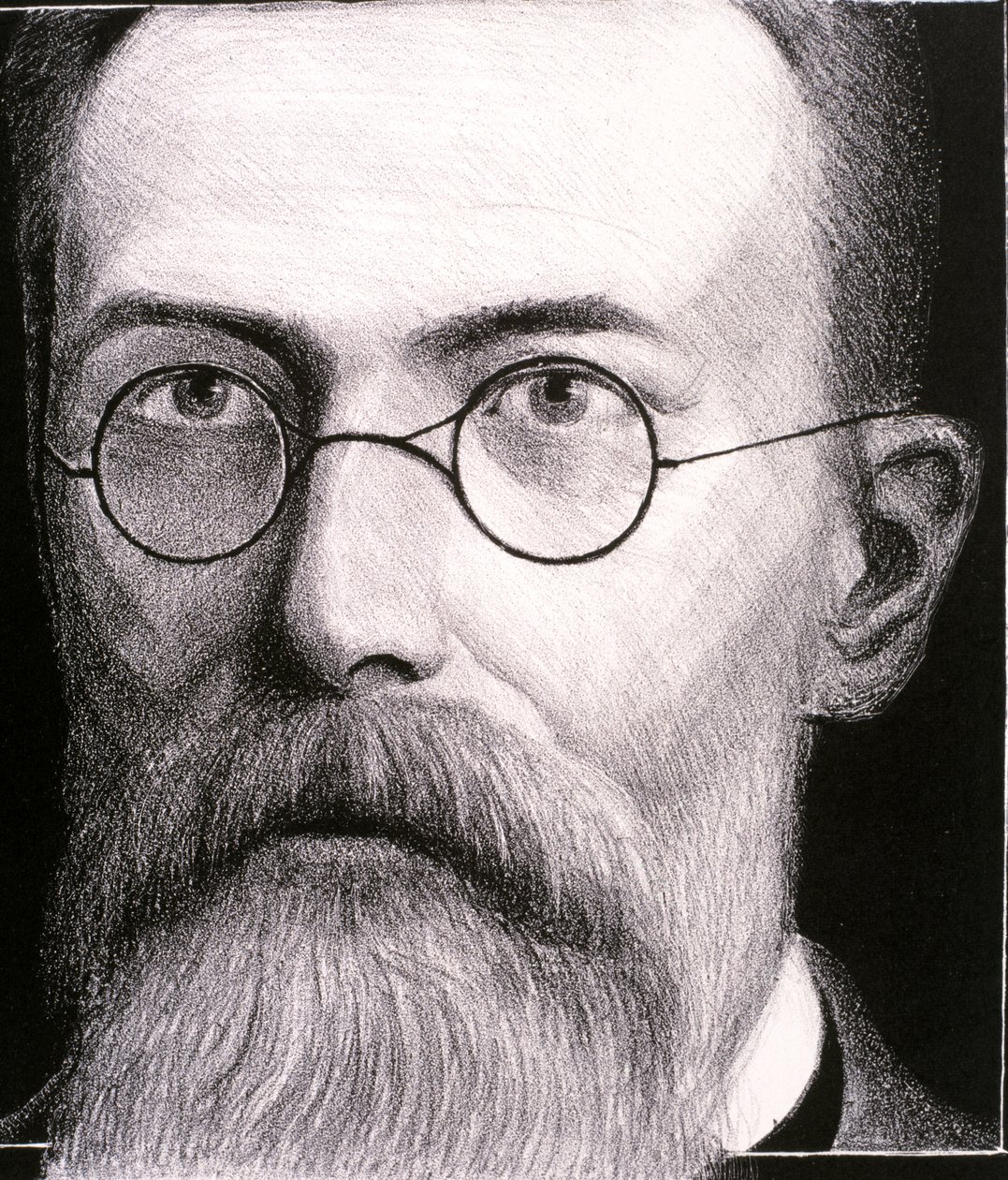 Porträt von Nikolai Andreevich Rimski-Korsakov von Artist Unknown
