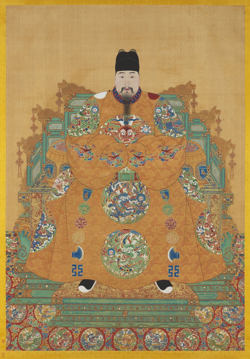 Porträt von Zhu Youyuan (1476-1519) von Artist Unknown