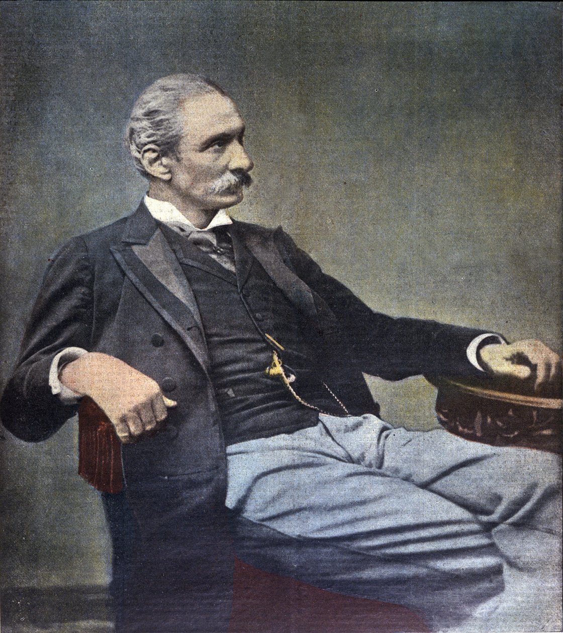 Porträt des italienischen Politikers Giuseppe Zanardelli (1826-1903) von Artist Unknown