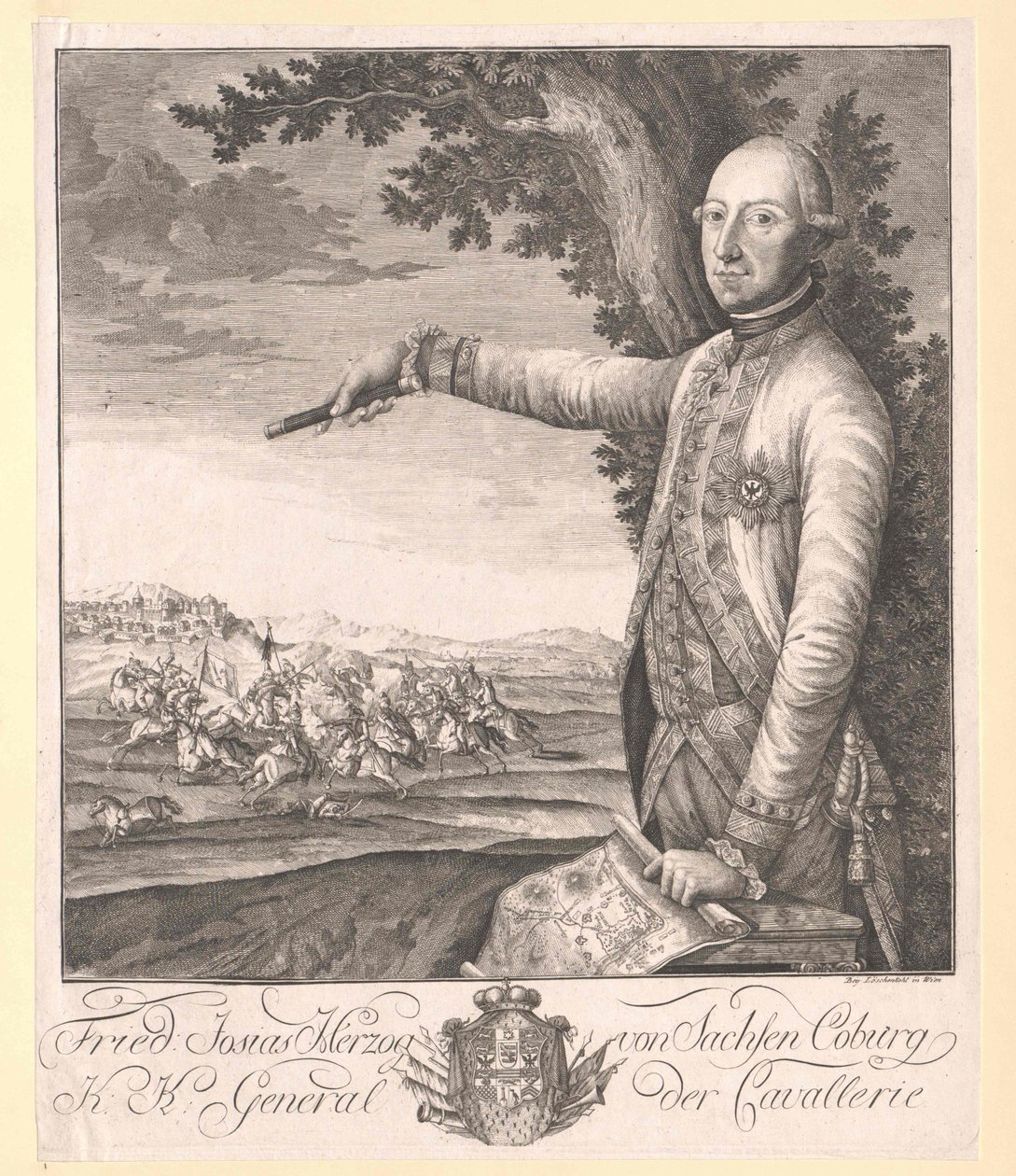 Prinz von Sachsen-Coburg-Saalfeld (1737-1815) Friedrich Josias von Artist Unknown