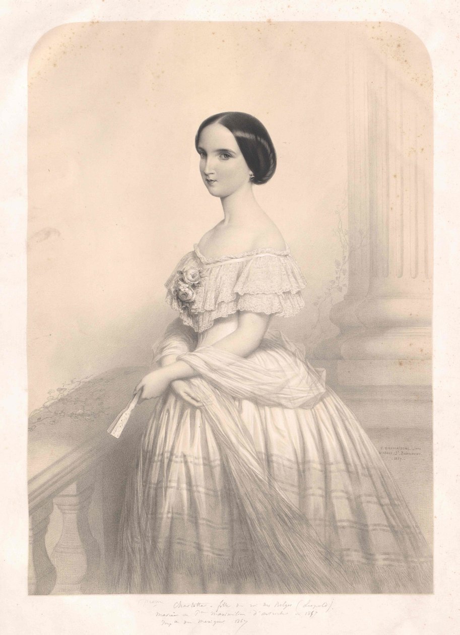 Prinzessin von Belgien Charlotte von Artist Unknown