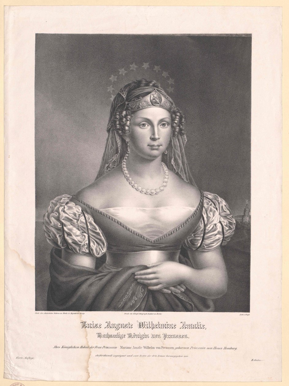 Prinzessin von Mecklenburg-Strelitz Louise von Artist Unknown