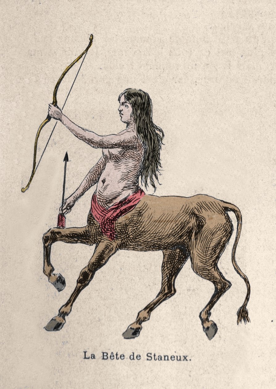 Darstellung der Bete von Staneux Illustration von Artist Unknown