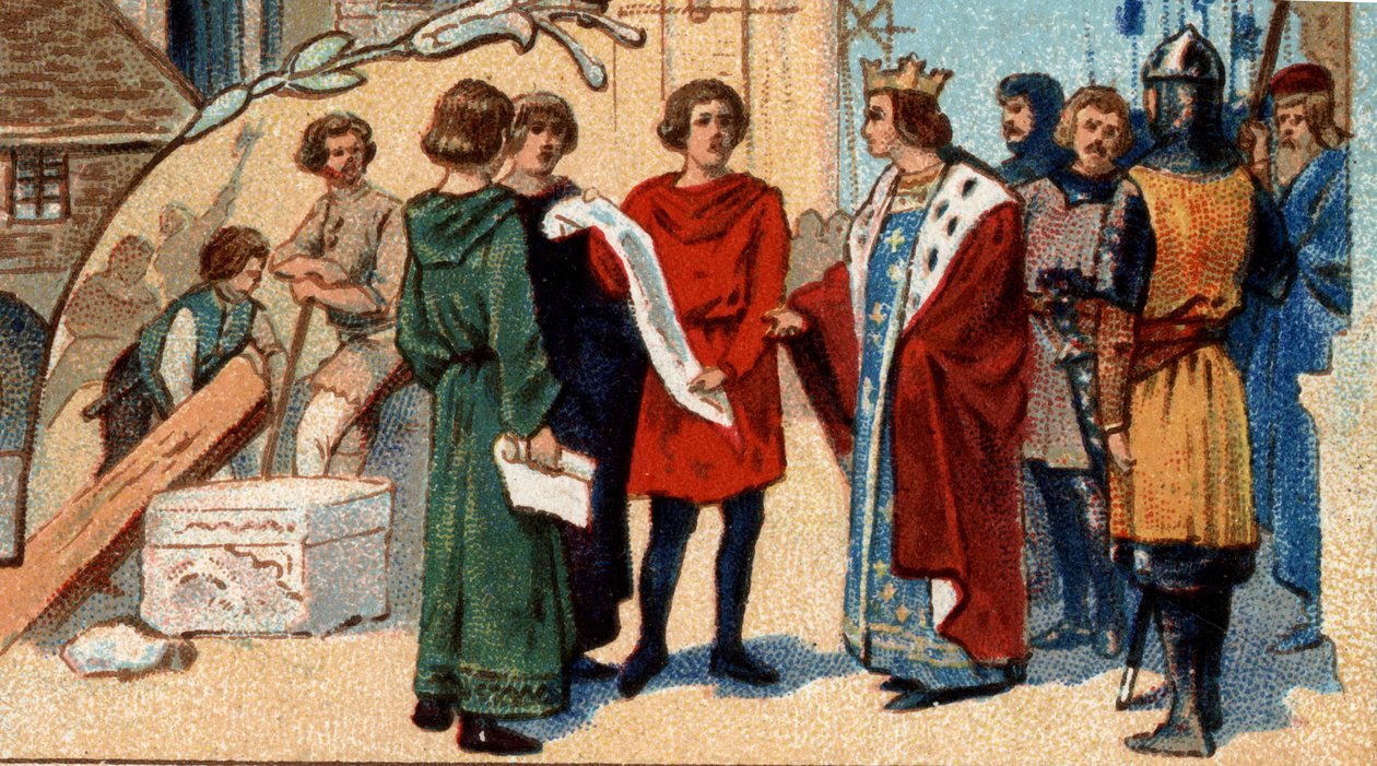 Heiliger Ludwig (König Ludwig IX) von Artist Unknown