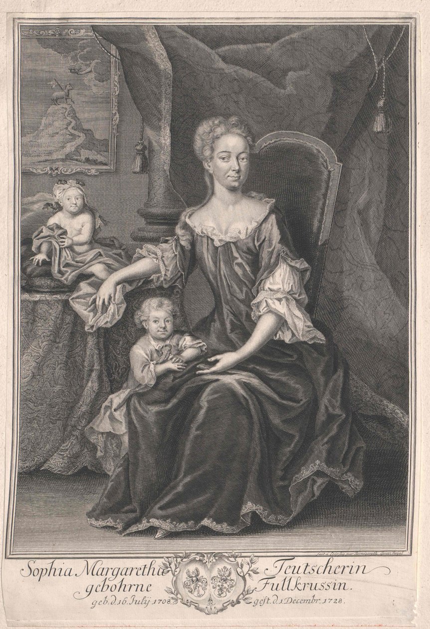 Sophia Margaretha Fullkruss von Artist Unknown