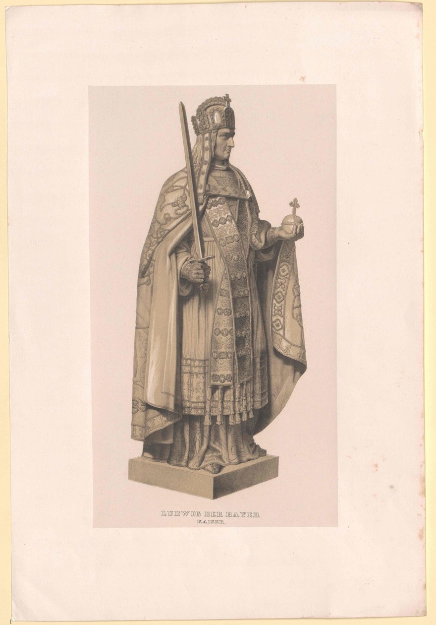 Der Bayerische Kaiser Ludwig IV von Artist Unknown