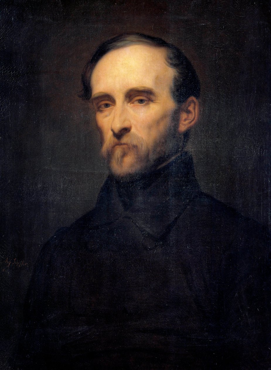 Porträt von Eugene Cavaignac (1802-1857), Generalgouverneur von Algerien von Ary Scheffer