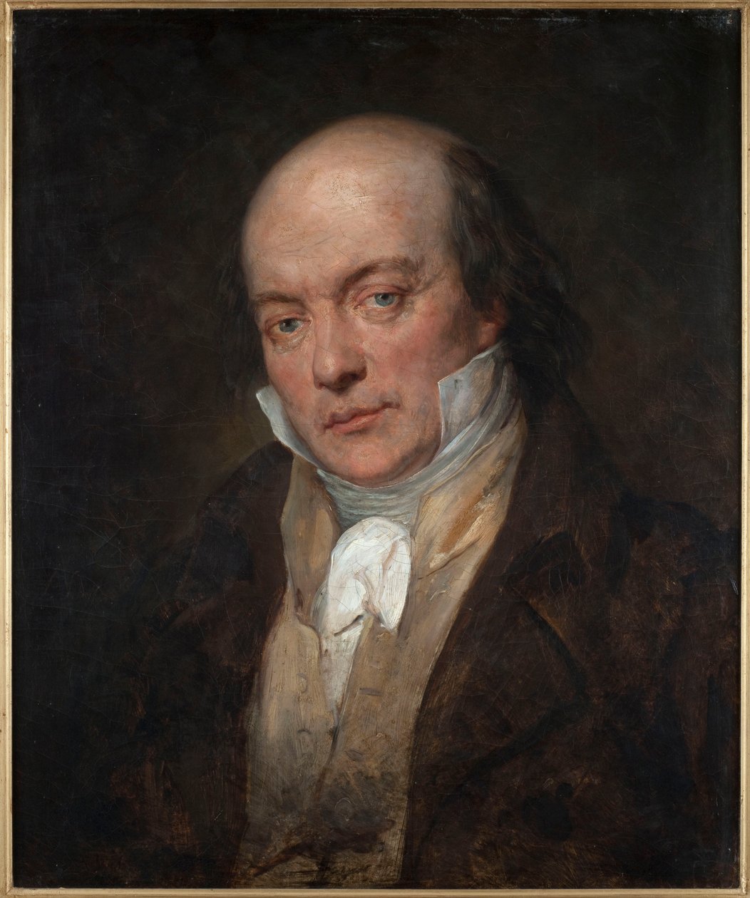 Porträt von Pierre-Jean de Béranger 1780-1857 von Ary Scheffer