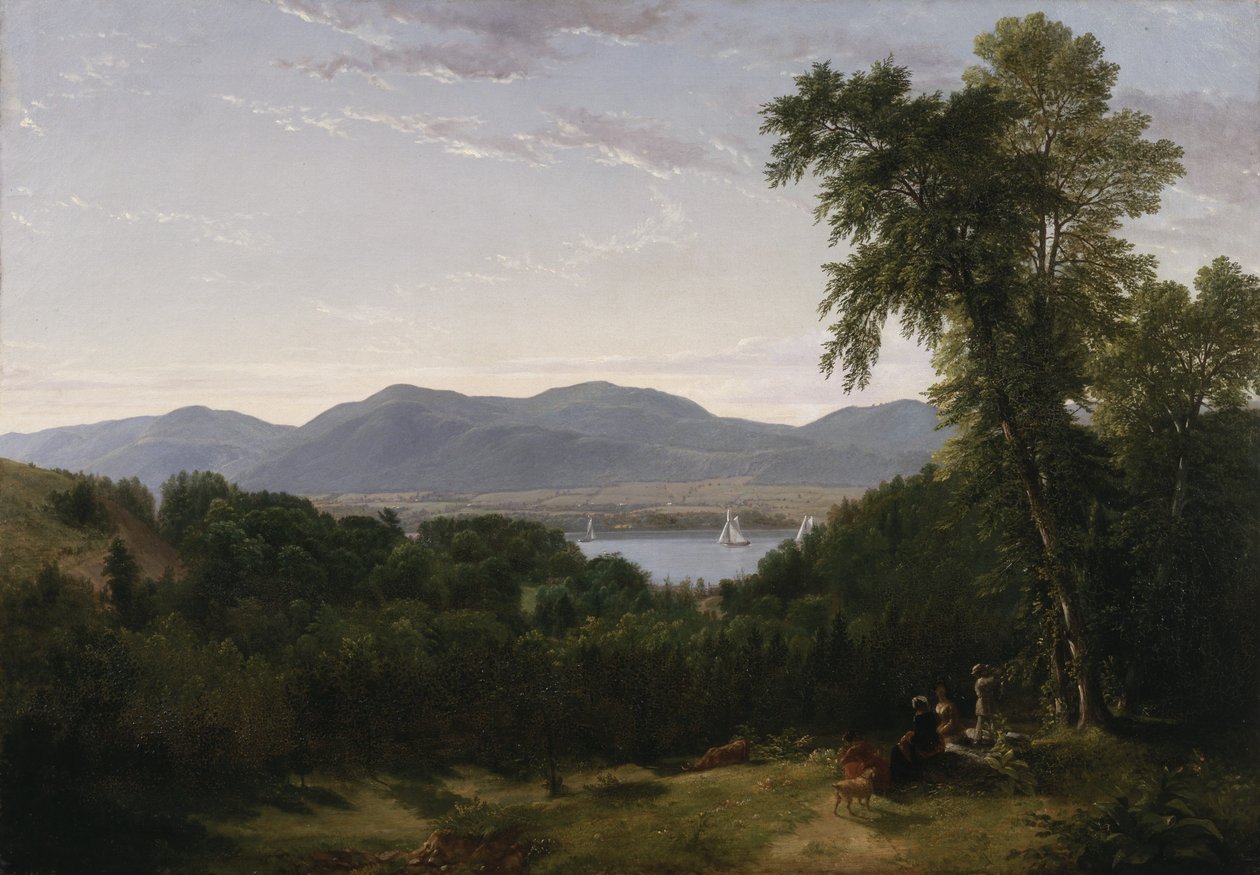Beacon Hills am Hudson River, 1852 von Asher Brown Durand