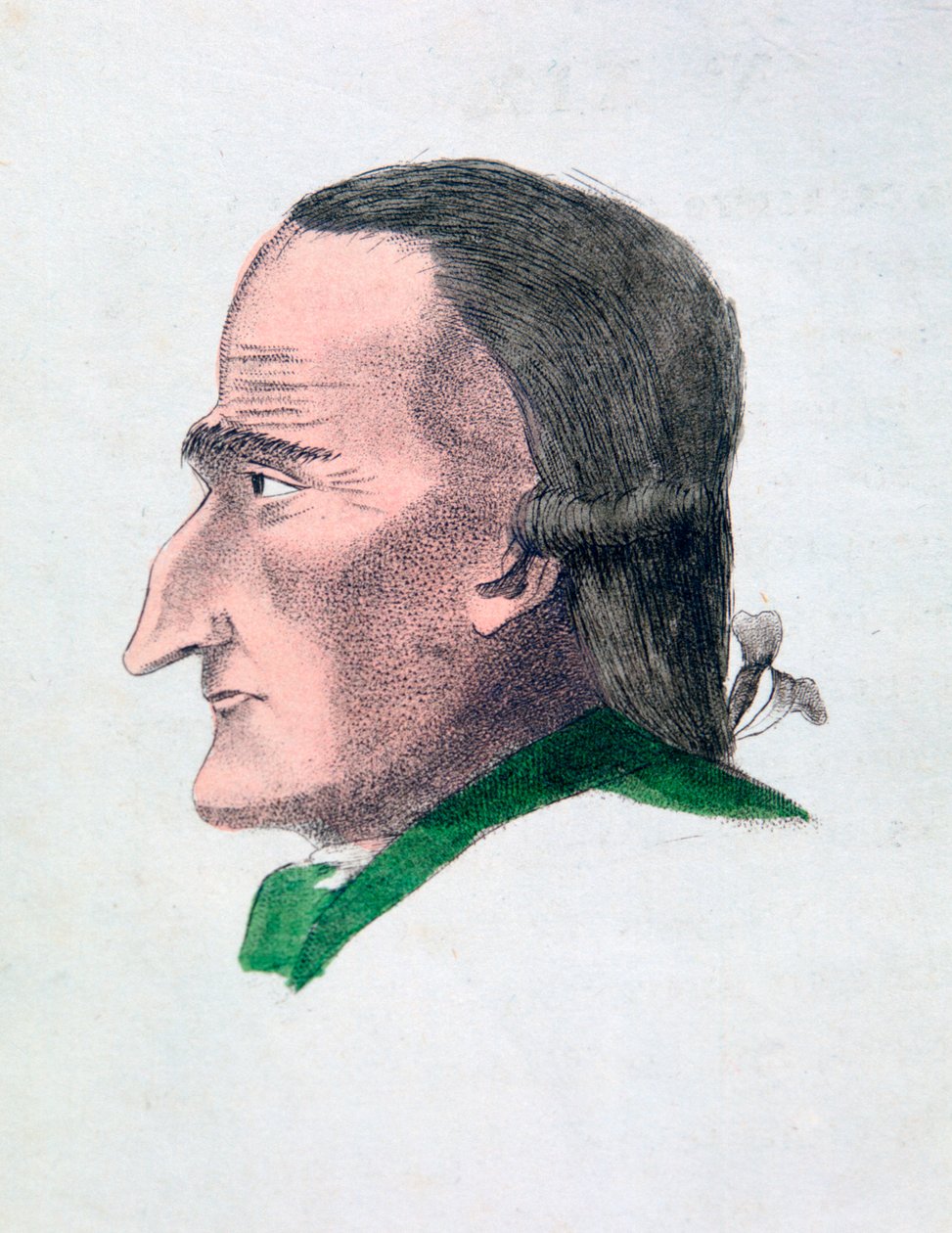 Die Gesichtszüge eines Geizhalses, 1808 von Athanasius Kircher