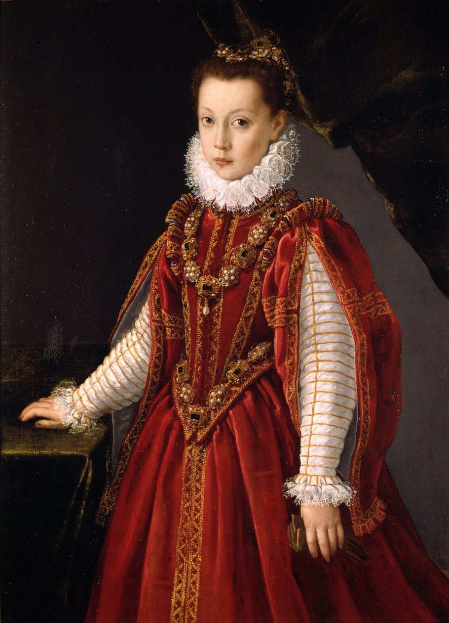 Porträt einer jungen Dame von Atribuido a Sofonisba Anguissola