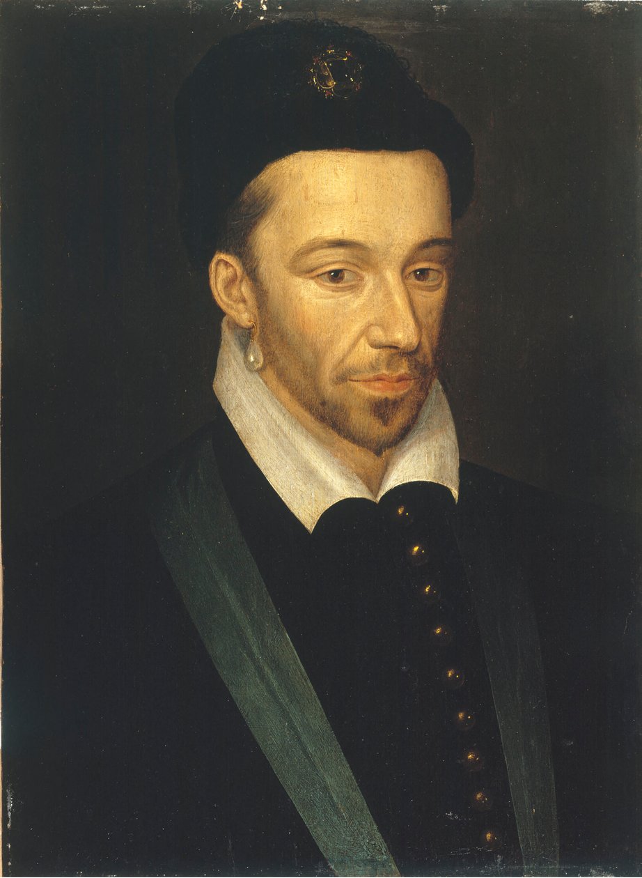 Porträt von Henri III (1551-1589), König von Frankreich von attributed to François Quesnel
