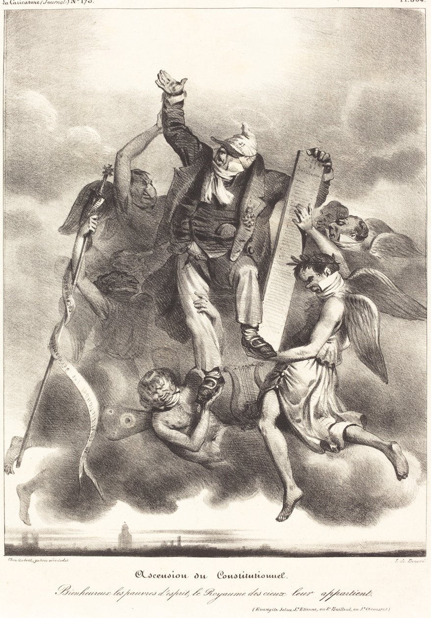 Ascension du Constitutionnel, 1830-1835 von Aubert