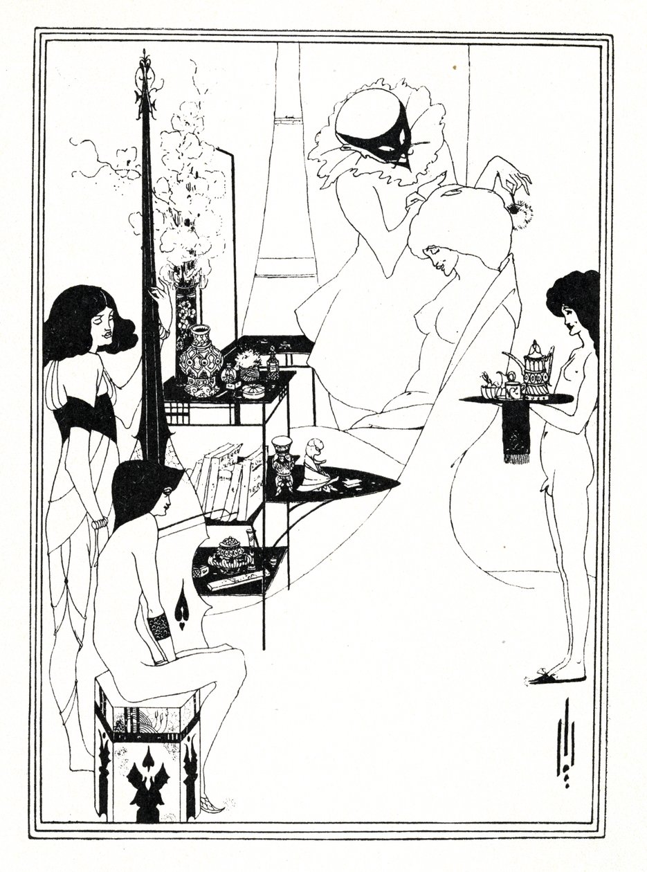 Die Toilette der Salome, 1899 von Aubrey Beardsley