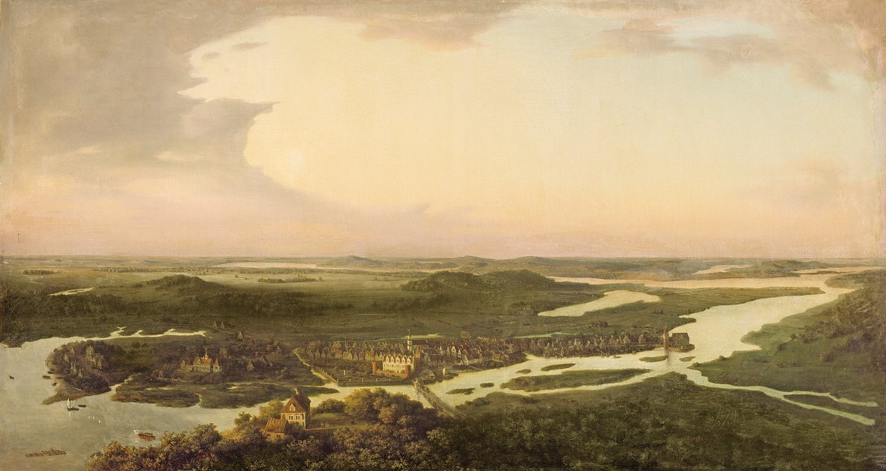 Ansicht von Potsdam im 17. Jahrhundert, 1851 von August Kopisch