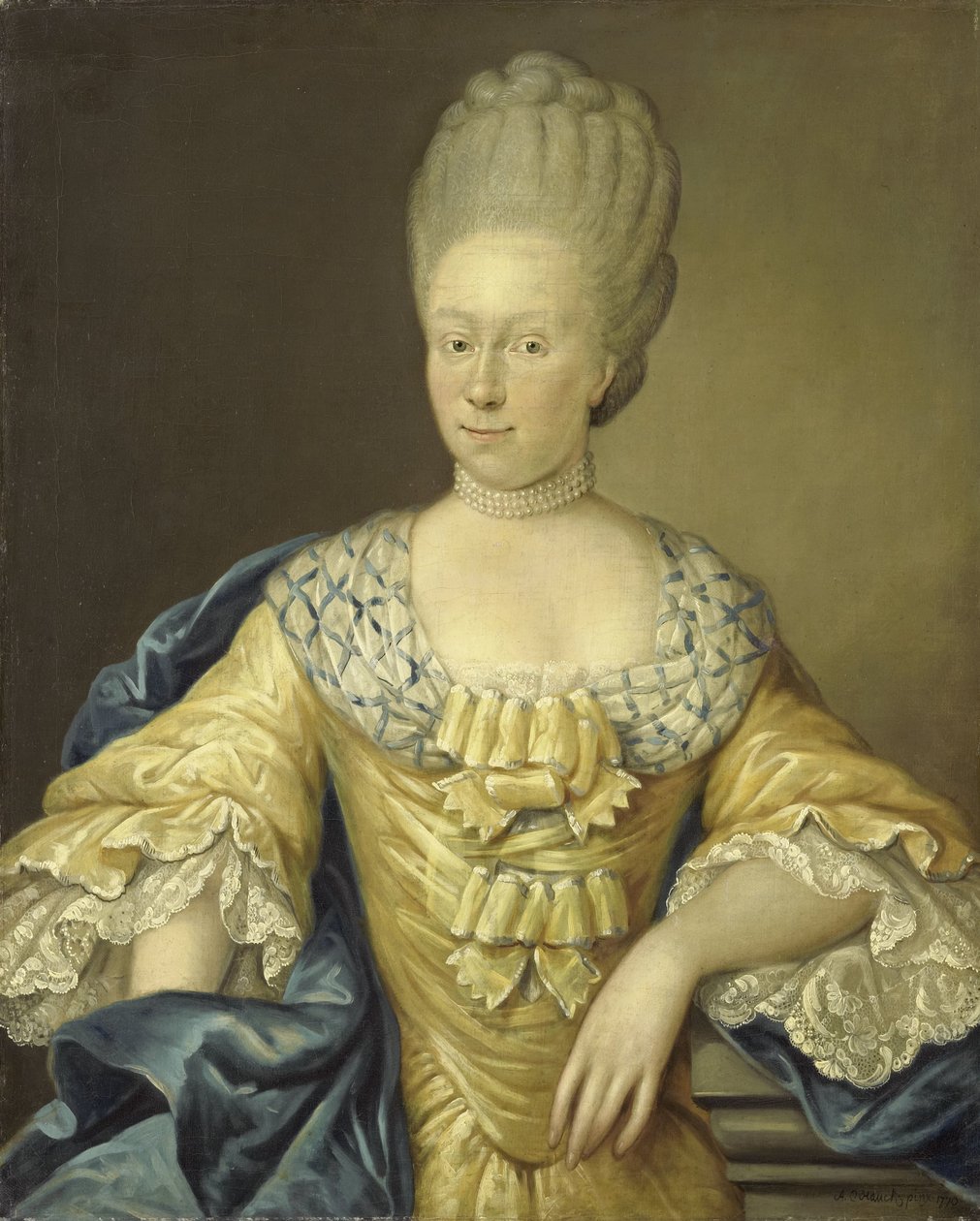 Adriana Johanna van Heusden, Ehefrau von Johan Arnold Zoutman von August Christian Hauck