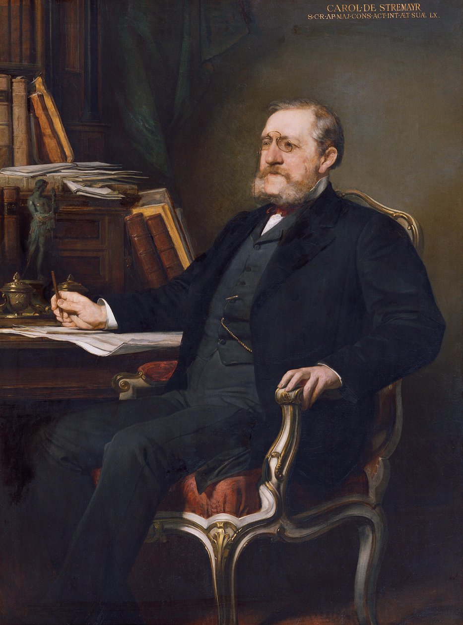 Dr. Karl von Stremayr, der Präsident des Obersten Gerichtshofes von August Eisenmenger