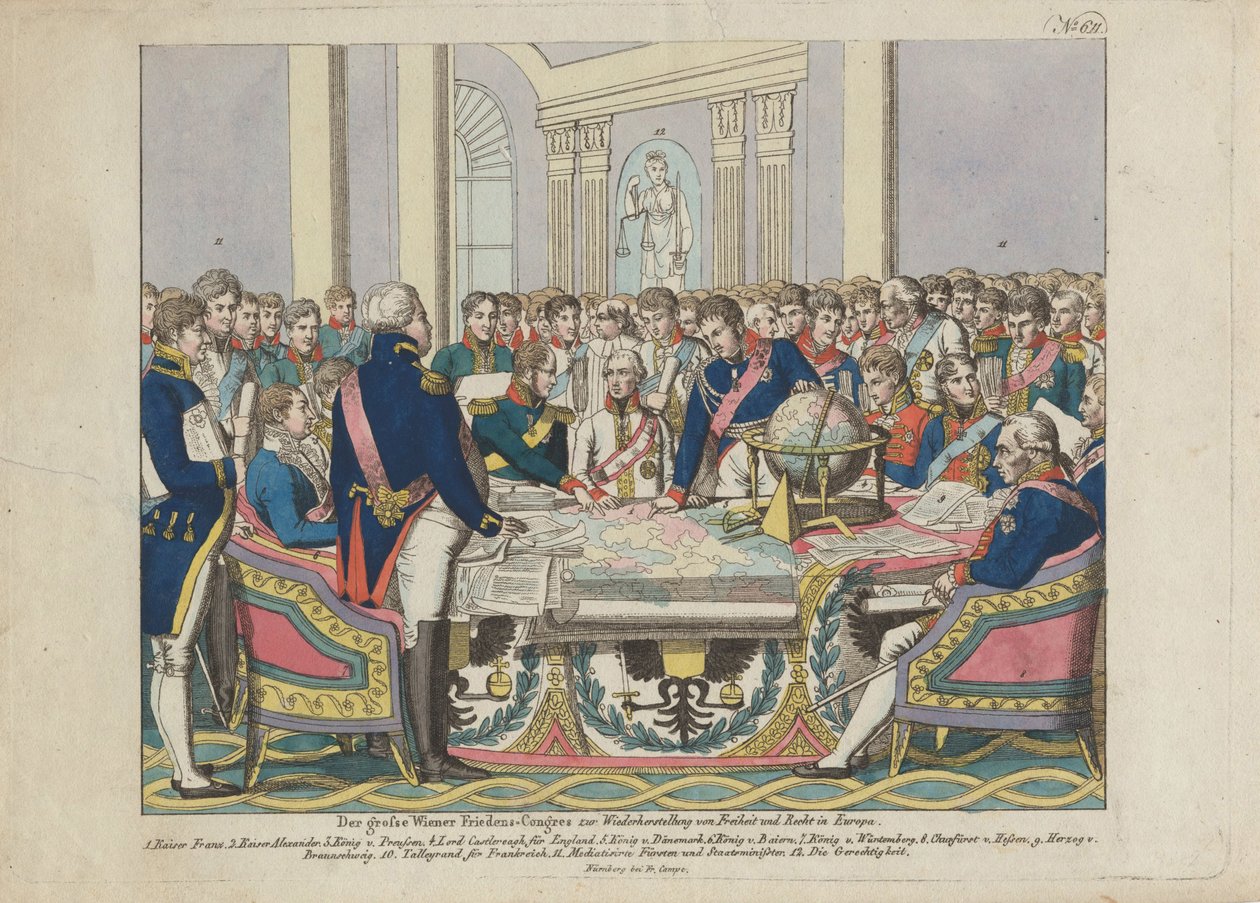 Der Wiener Kongress von August Friedrich Andreas Campe