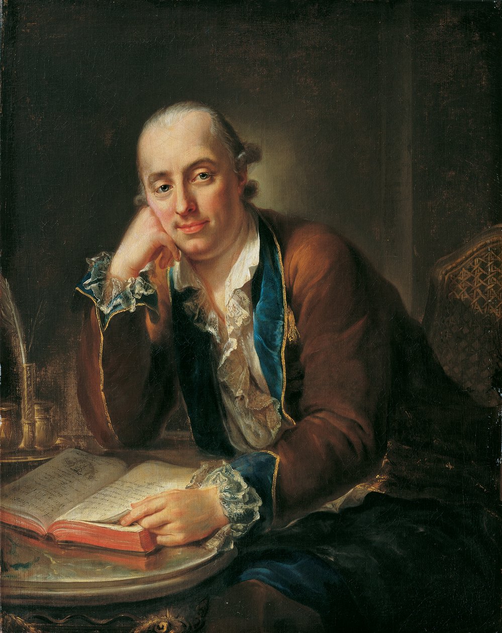 Johann Nepomuk Reichsritter von Humbourg von August Friedrich Oelenhainz