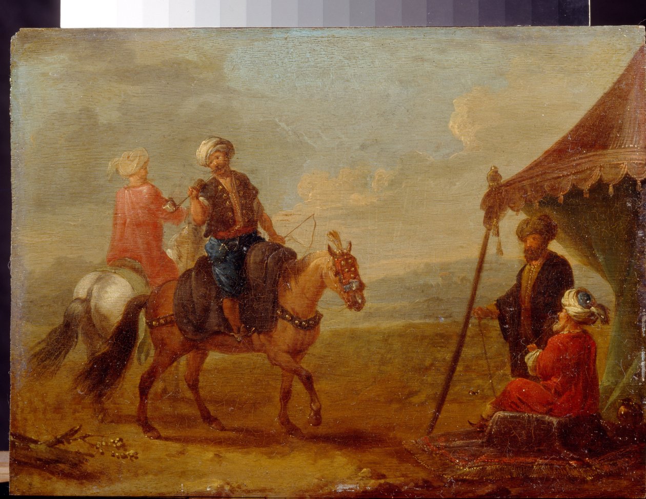 Türkische Reiter von August Querfurt