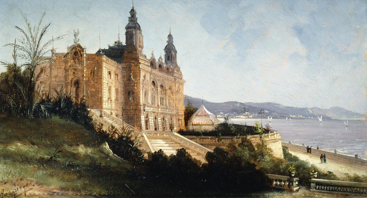 Das Casino in Monte Carlo von August Siegen