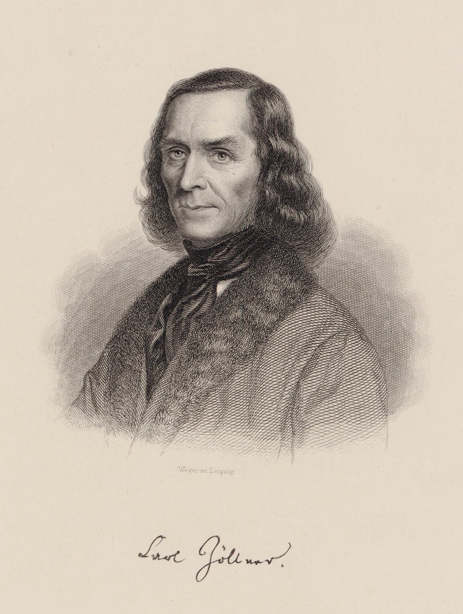 Porträt des Komponisten Carl Friedrich Zöllner von August Weger
