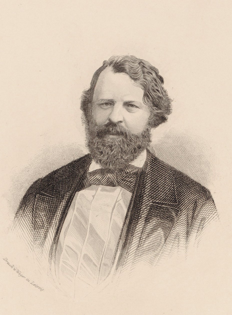 Porträt des Geigers und Komponisten Joseph Joachim 1831-1907 von August Weger