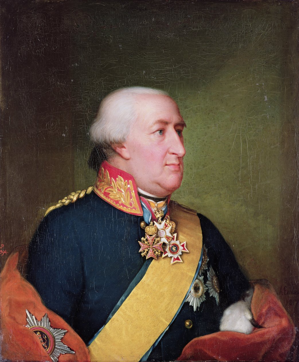 Kurfürst Wilhelm I. von Hessen-Kassel (1743-1821), 1817 von August von der Embde