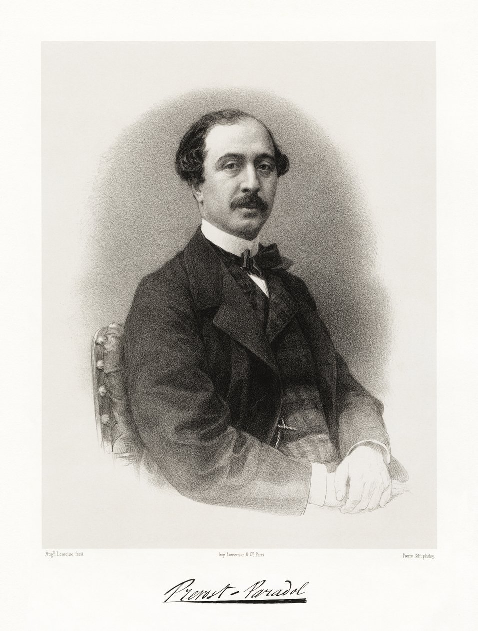Lucien Anatole Prévost-Paradol von Auguste Charles Lemoine