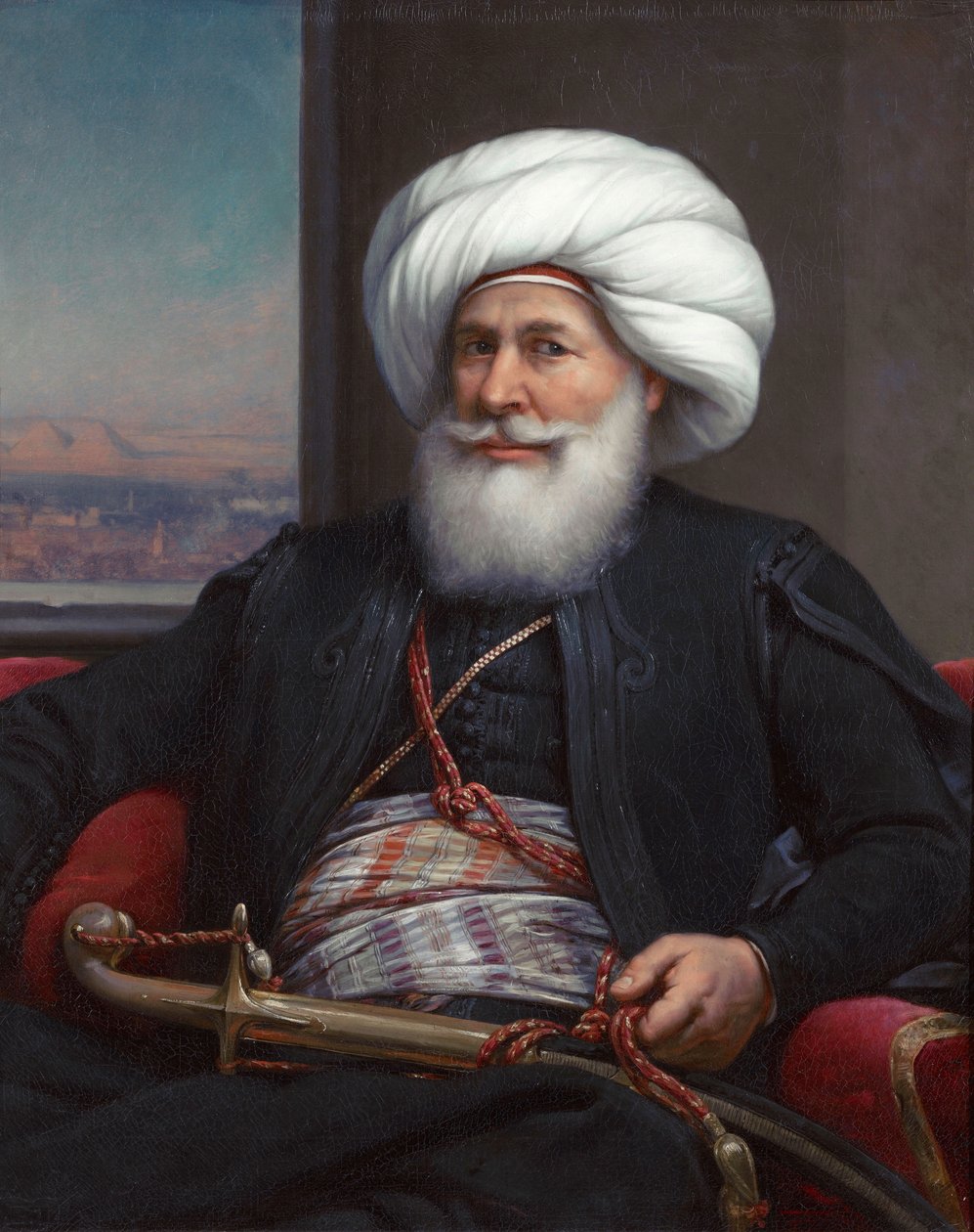 Mehemet Ali Vizekönig von Ägypten von Auguste Couder